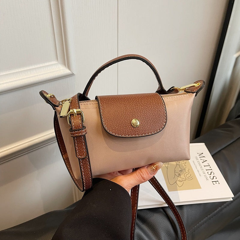 Women's High-end Nylon Dumpling Crossbody Handbag