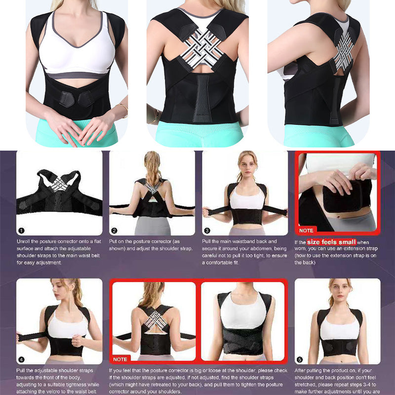 XXXL Anti Hunchback Correction Strap For Men & Women, Posture Correction