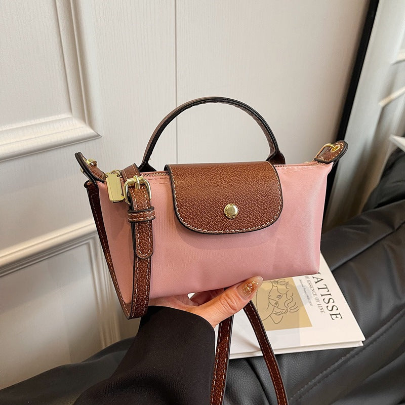 Women's High-end Nylon Dumpling Crossbody Handbag